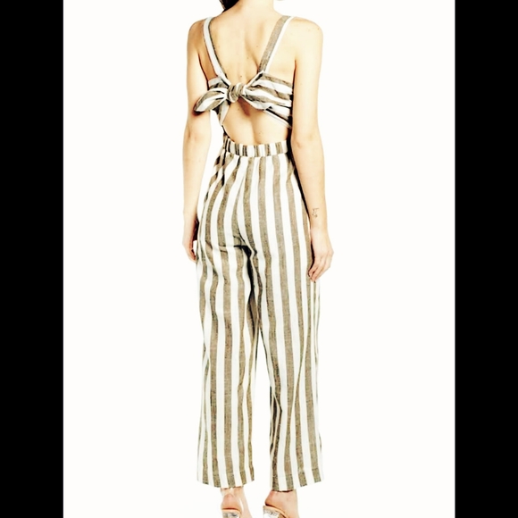 Anthropology J.O.A. Tie backing Linen - Picture 2 of 13